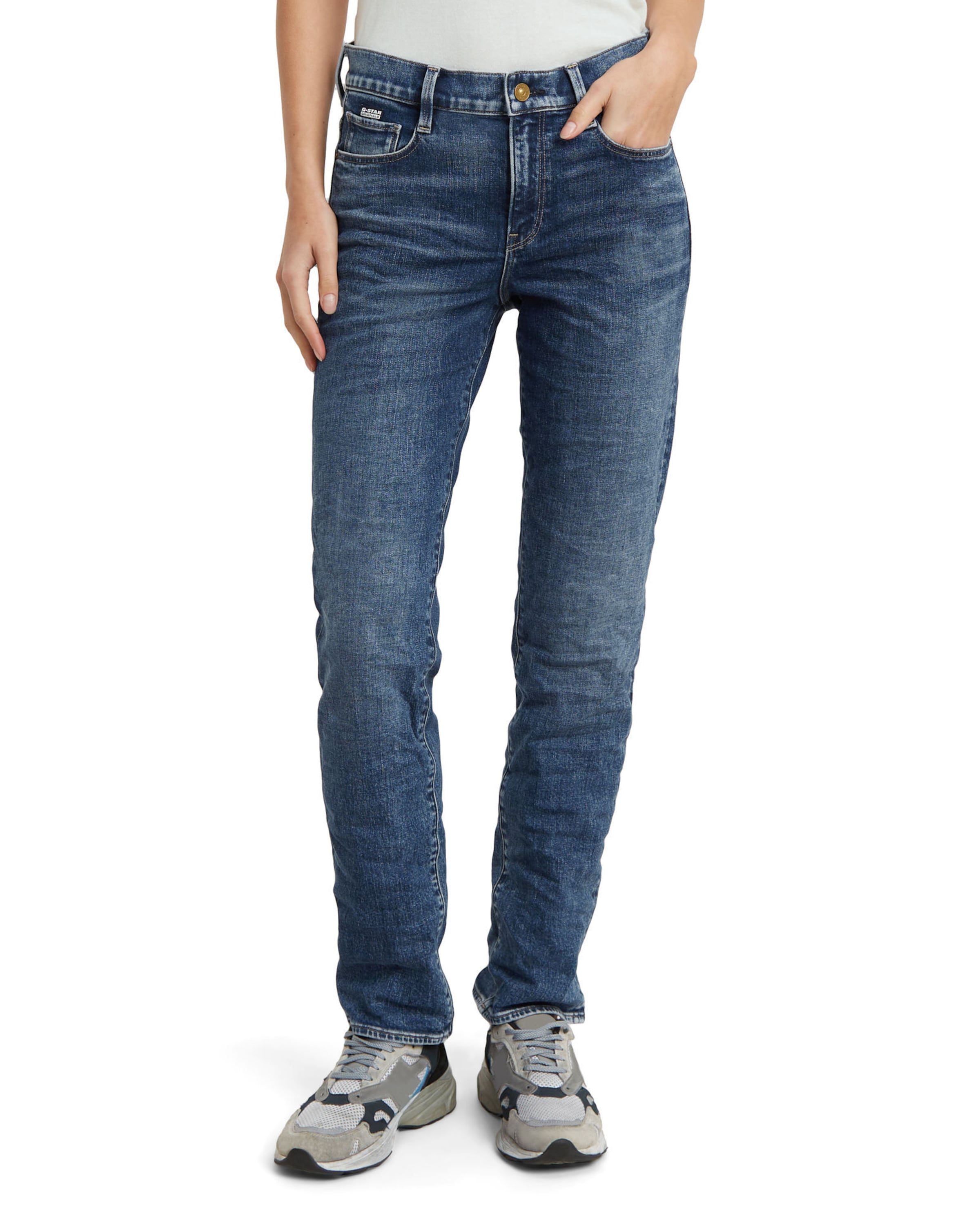 G-STAR Regular Дънки 'Strace' в синьо: отпред