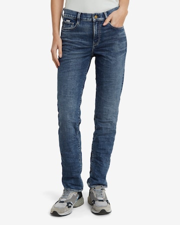 G-STARWide Leg/ Široke nogavice Traperice 'Strace' - plava boja: prednji dio