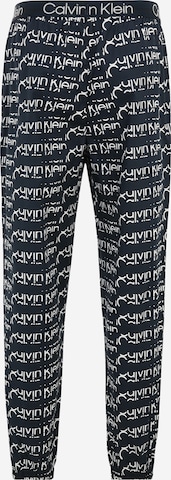 Calvin Klein Underwear Pyjamahose in Blau