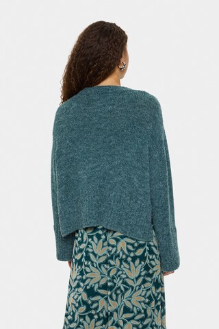 SAINT TROPEZ Pullover 'Mallory' i grøn