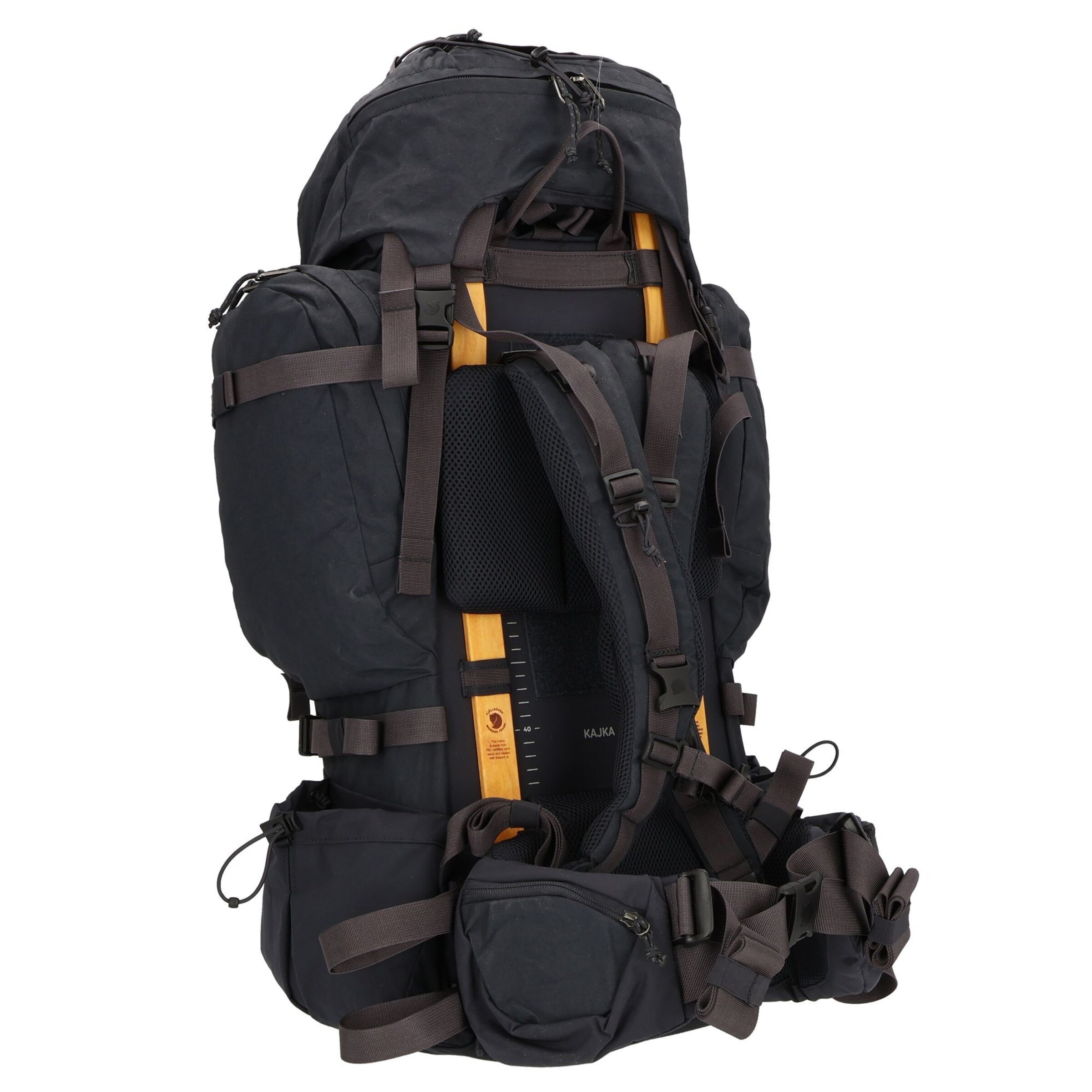 Fjällräven Sports backpack 'Kajka 55' in Black