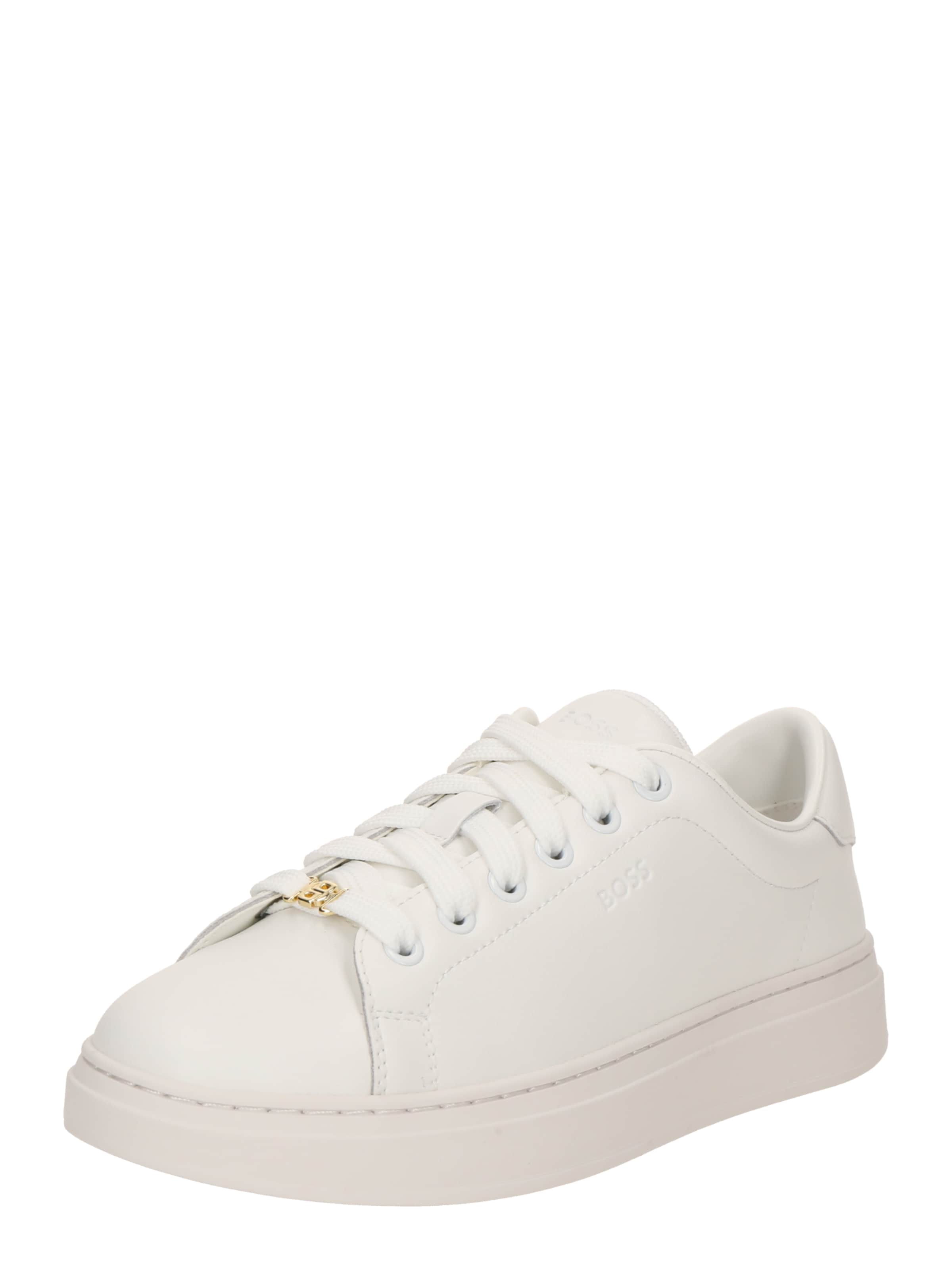 BOSS - Zapatillas deportivas bajas 'Kieran' en blanco: frente