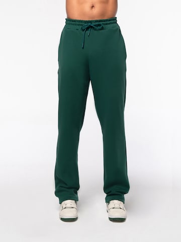 Eoselio Regular Broek in Groen: voorkant