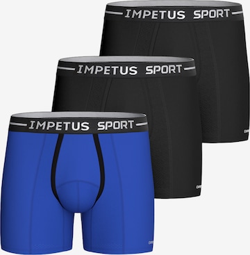 Boxers IMPETUS en bleu : devant