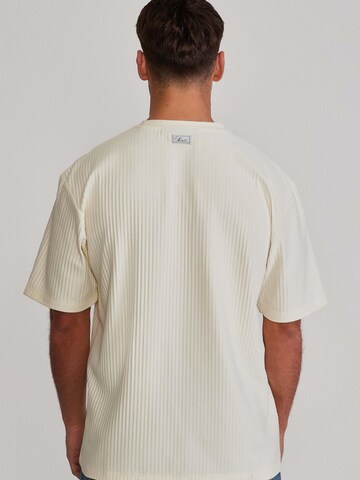 SikSilk Shirt 'Plisse' in Beige