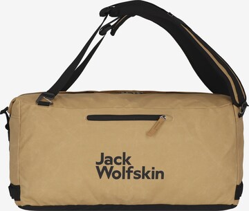 Borsa da viaggio 'Traveltopia' di JACK WOLFSKIN in marrone: frontale