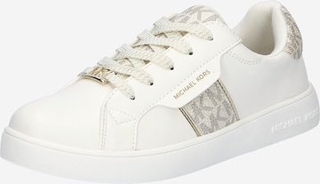 Michael Kors Kids Sneakers 'JEM MAXINE' in Beige: voorkant