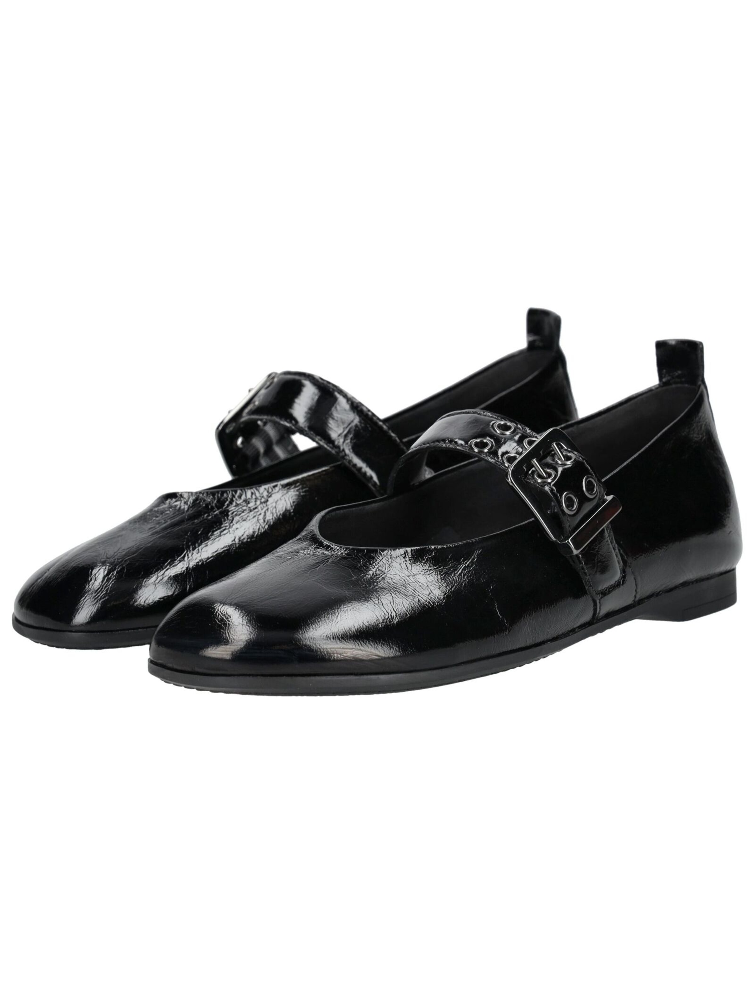 GABOR Strap ballerina in Black