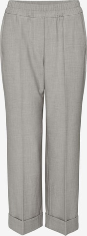 OPUS Regular Pleat-Front Pants 'Maikito' in Grey: front