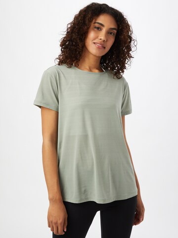 T-shirt fonctionnel 'Lizzy' Athlecia en vert : devant