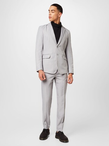 Only & Sons - Slimfit Traje 'EVE' en gris: frente