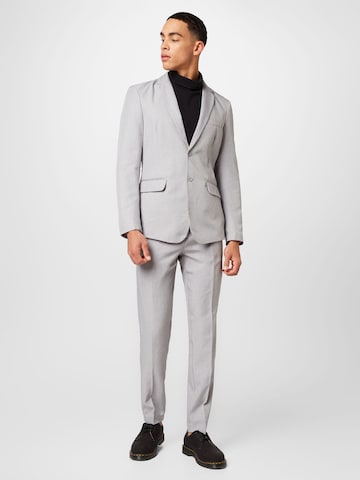 Coupe slim Costume 'EVE' Only & Sons en gris : devant