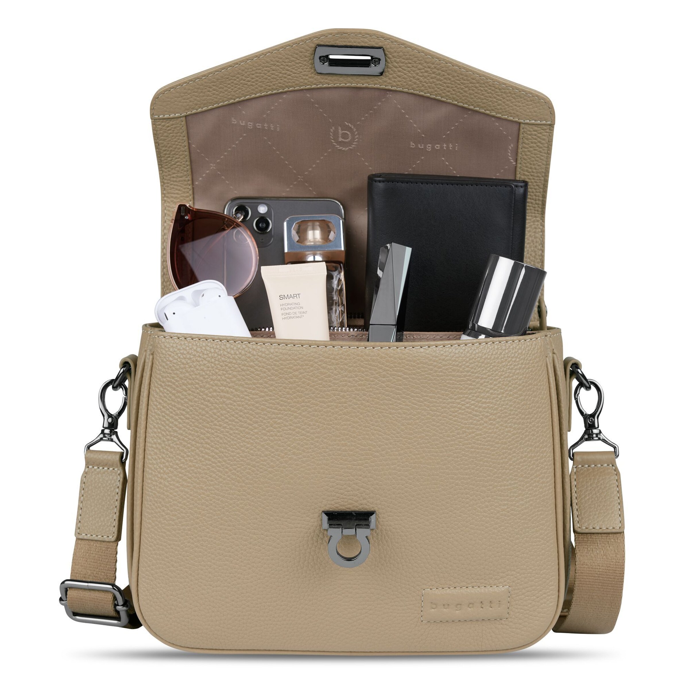 bugatti Crossbody Bag 'Elsa' in Beige