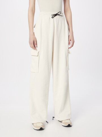 HUGO Red Loose fit Cargo Pants 'Naleva' in White | ABOUT YOU