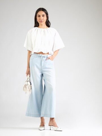 s.Oliver Wide Leg Jeans 'Suri' in Blau