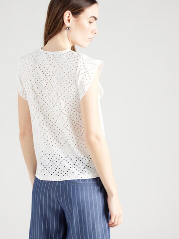 VERO MODA - Blusa 'TASSA' em branco