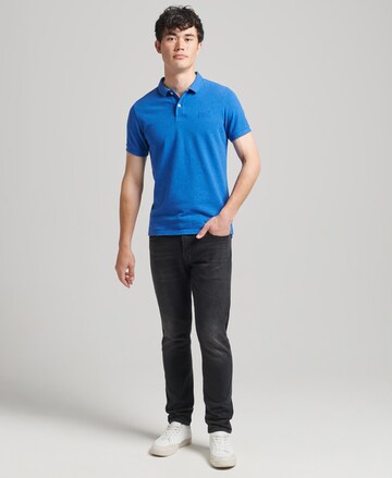 Superdry Poloshirt 'CLASSIC' in Blau