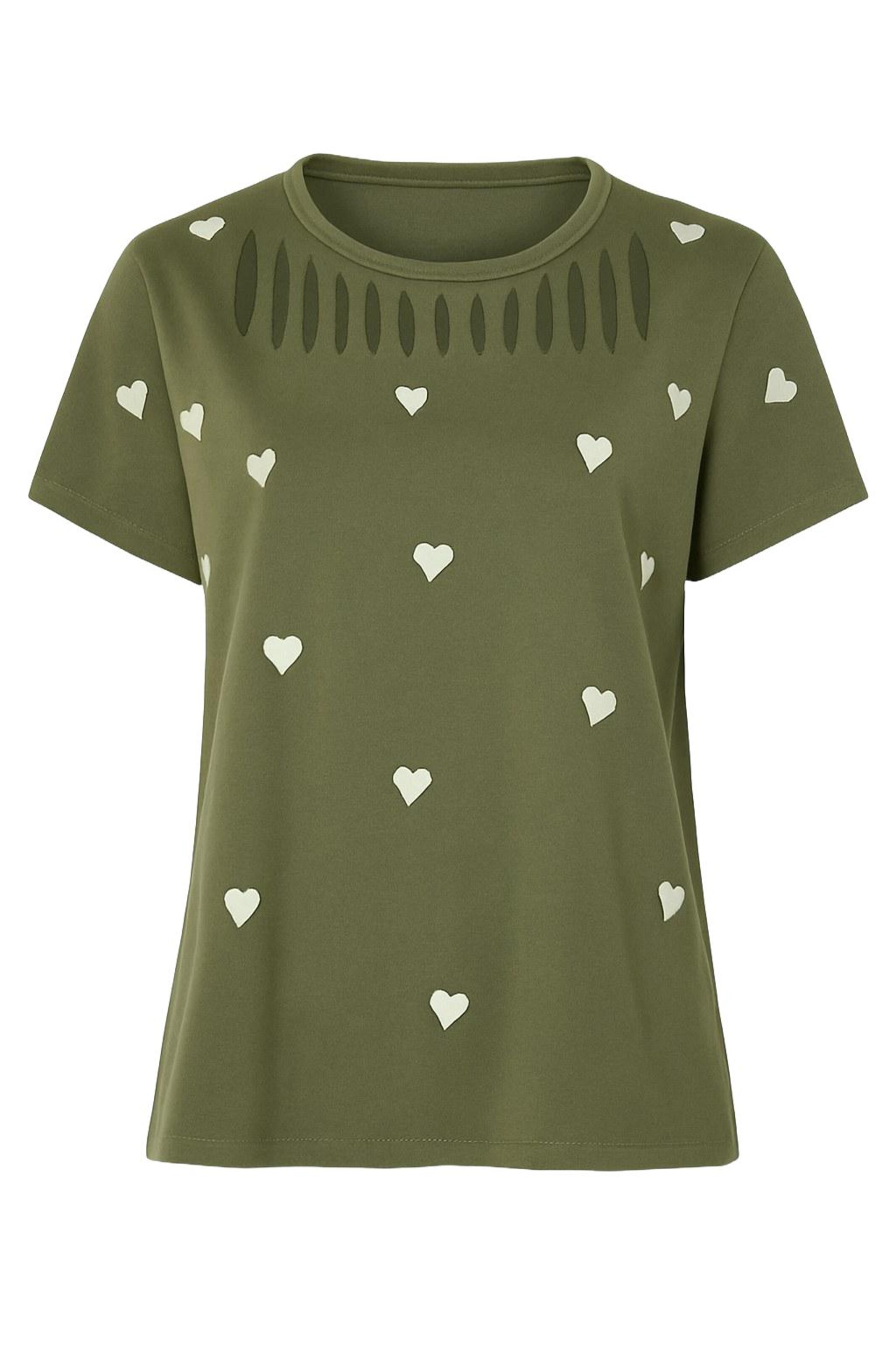 Stil Diva T-Shirt in Grün: Vorderseite