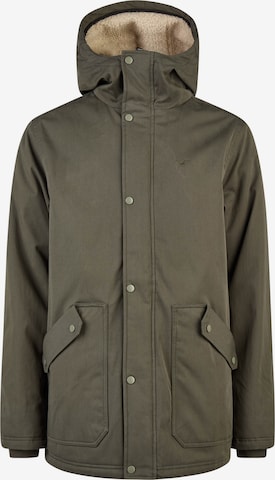 Cleptomanicx Parka 'Winter Jacket Larum Original' in Grün: Vorderseite