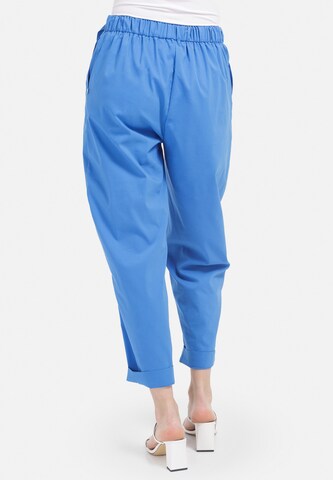 HELMIDGE Loosefit 7/8-Hose in Blau