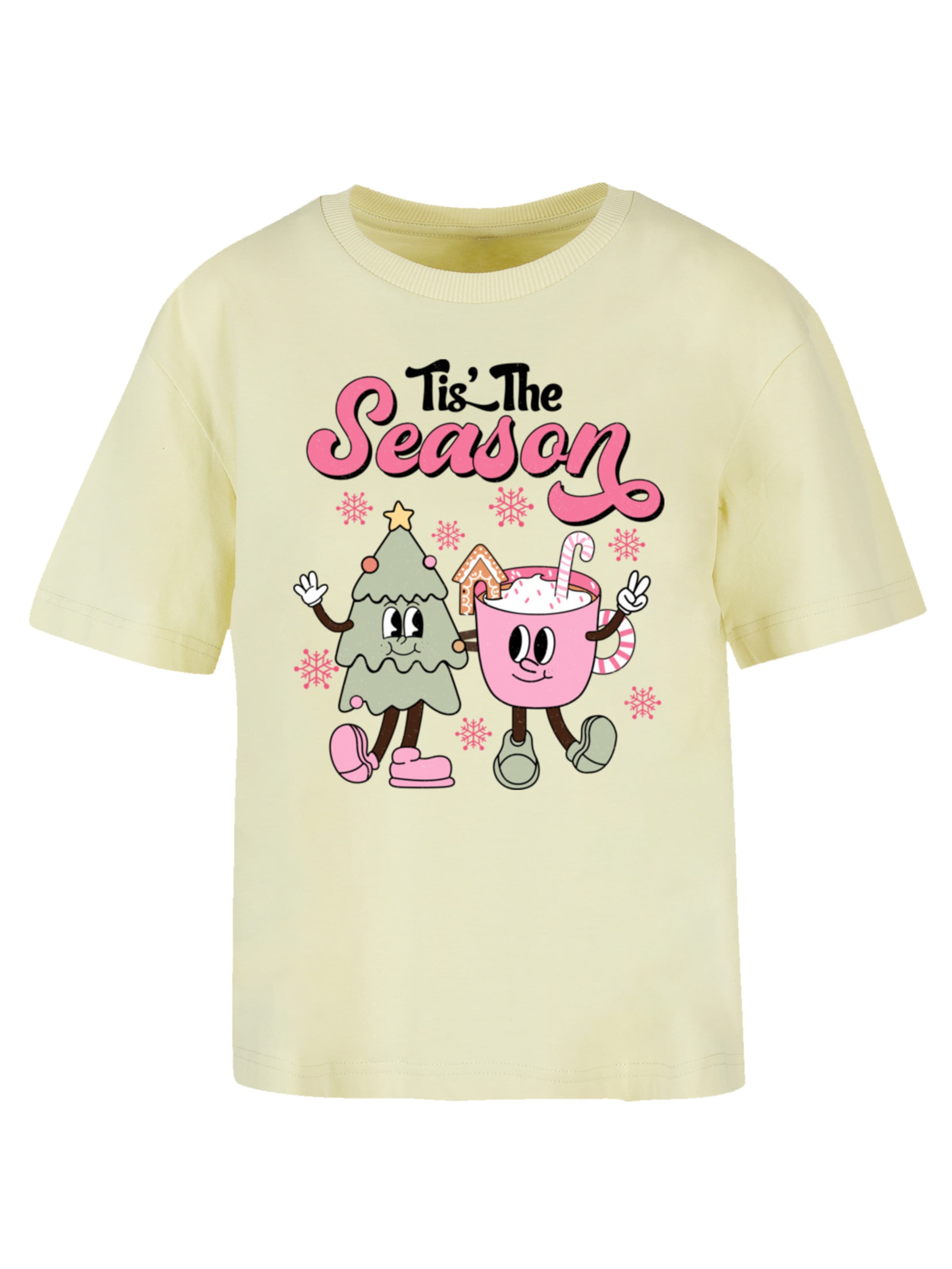 F4NT4STIC T-shirt en jaune / mélange de couleurs, Vue avec produit