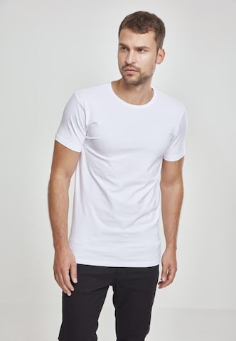 Urban Classics - Camiseta en blanco: frente