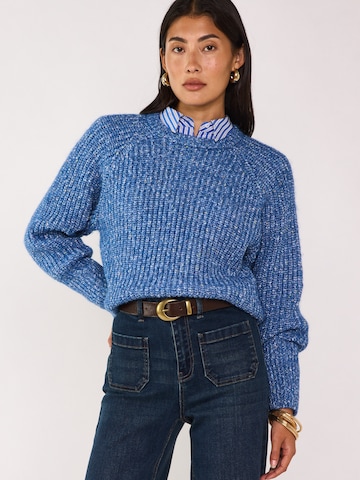 Maison 123 Sweater 'Bulle' in Blue: front