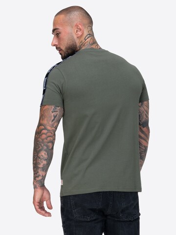 LONSDALE Shirt 'BRINDISTER' in Grün