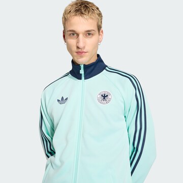 ADIDAS PERFORMANCE - Sudadera con cremallera deportiva 'Deutschland' en azul