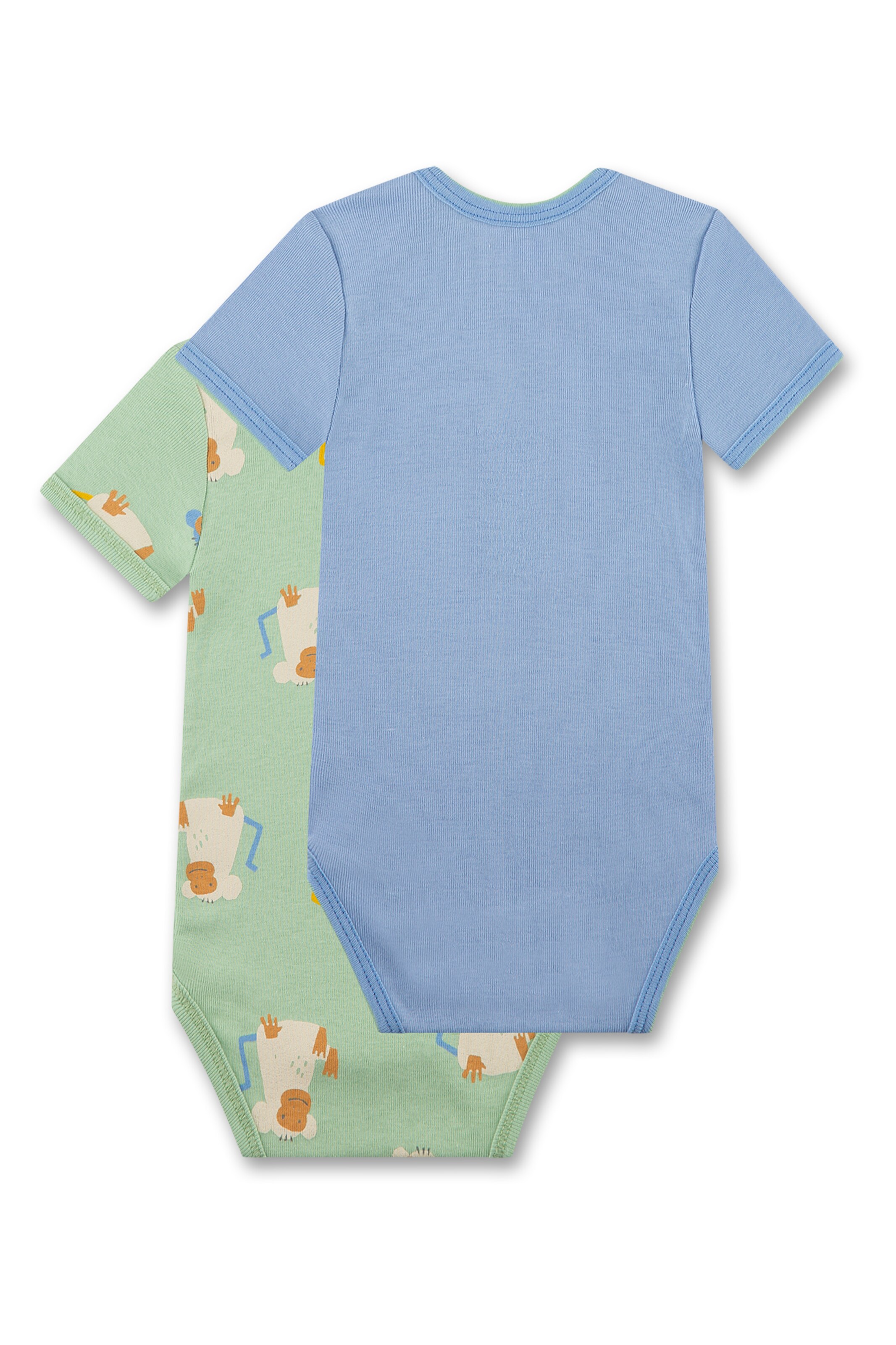 Tutina / body per bambino di Sanetta in blu