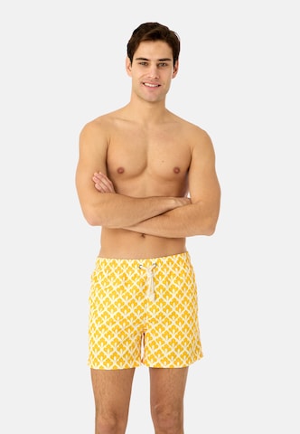 Gassa d'Amante Badeshorts 'Sanremo' in Gelb: Vorderseite