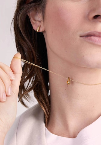 Boucles d'oreilles 'Mini Drop' Stilnest en or : devant