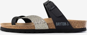 Bayton - Sapato aberto 'Diane' em preto: frente