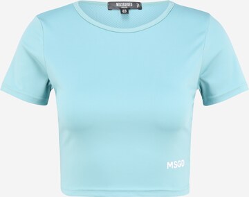 Tricou de la Missguided Petite pe albastru: față