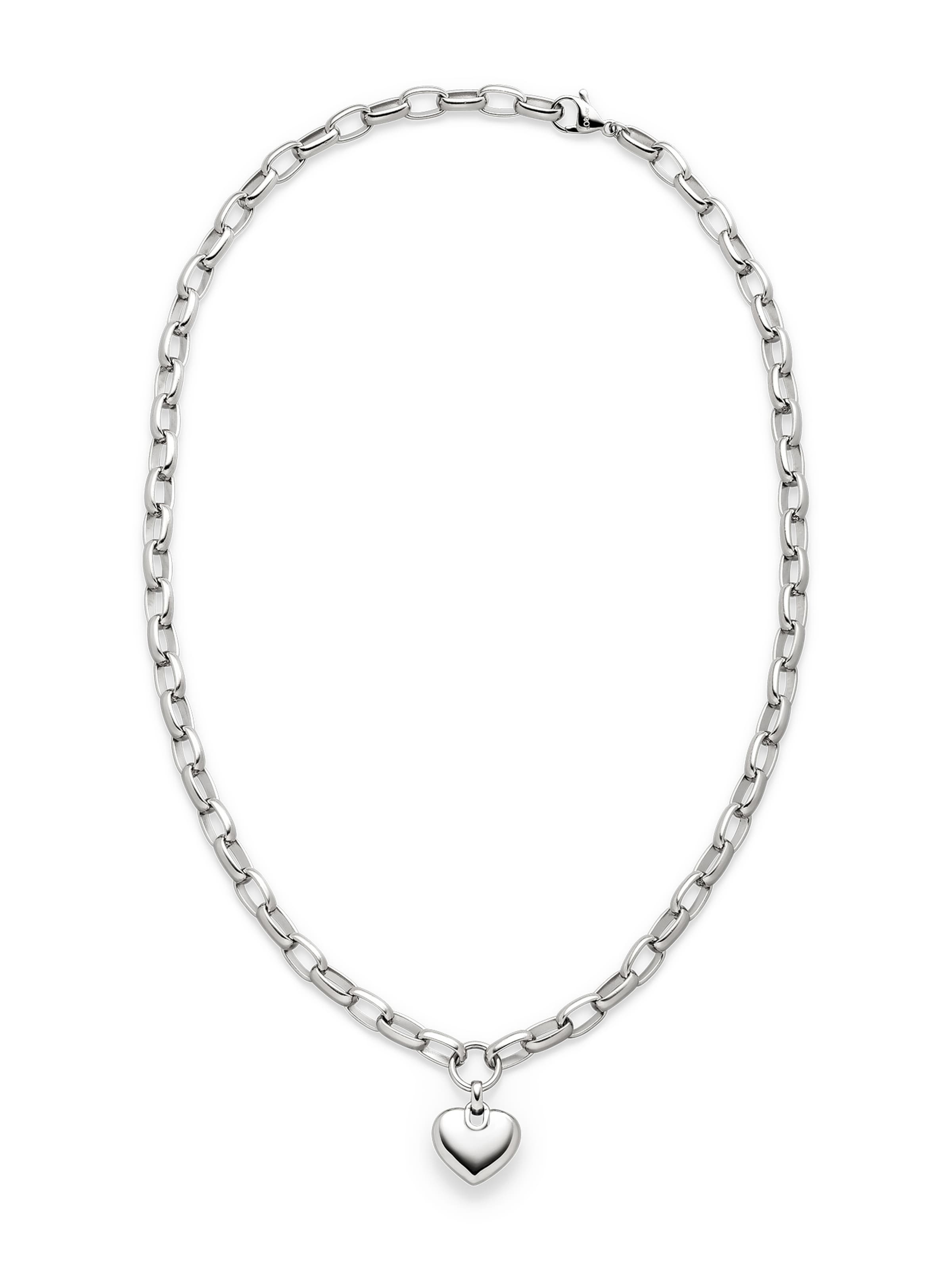 Chaîne s.Oliver en argent : devant