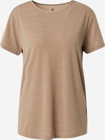 Athlecia Performance shirt 'Lizzy' in Brown: front