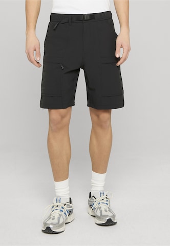 Regular Pantalon cargo 'Romant' INDICODE JEANS en noir : devant