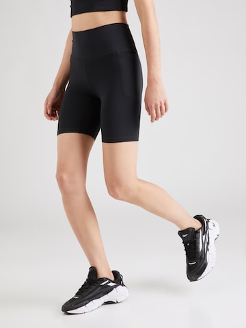 UNDER ARMOUR Skinny Sportbroek 'Meridian' in Zwart: voorkant