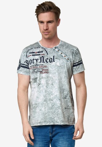 Rusty Neal Shirt in Grey: front