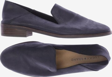 Lucky Brand Flats & Loafers in 38 in Blue: front