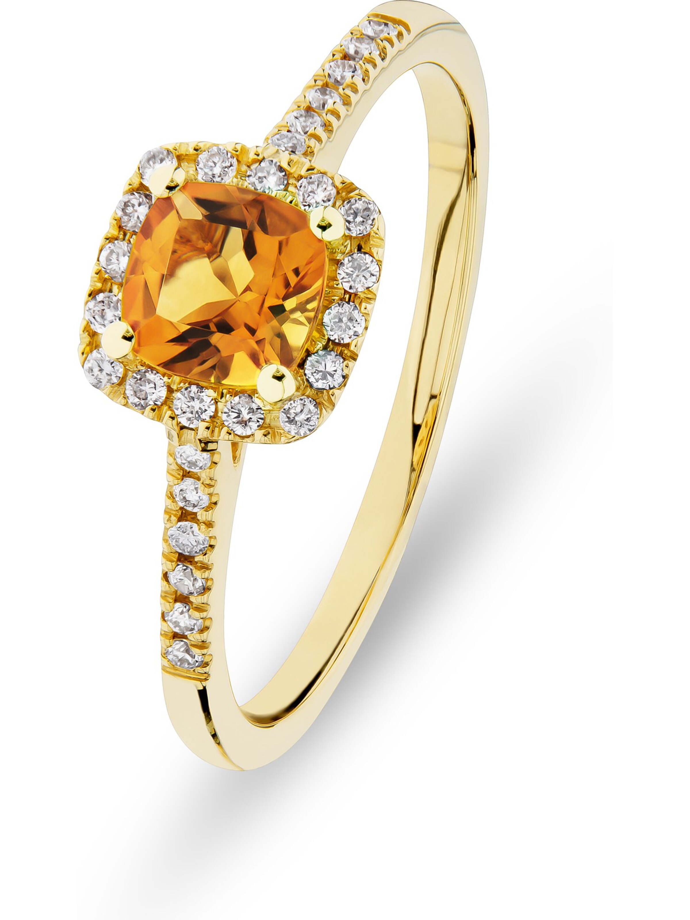 CHRIST Ring in Gold: Vorderseite