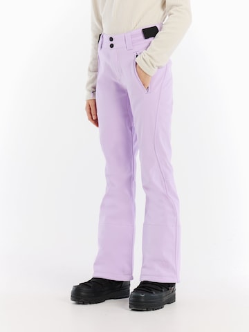PROTEST Slimfit Sportbroek 'RELOLE JR' in Lila