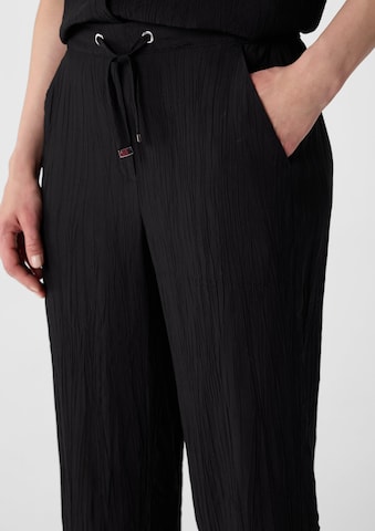 comma casual identity Regular Pants in Black