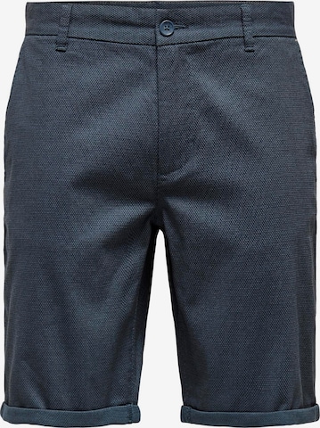 Only & Sons Chino 'Peter Dobby' in Blauw: voorkant