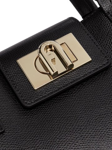 FURLA Shopper 'Furla Cabas M 1927 Cuir Noir' in Zwart