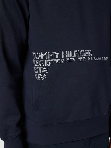 TOMMY HILFIGER Sweatshirt in Blau