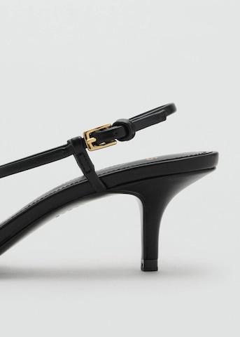 MANGO Sandaletten 'Anilla' in Schwarz