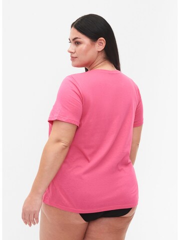 Zizzi - Camisa 'MCATHRINGE' em rosa