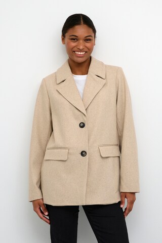 Kaffe Between-Season Jacket 'Uma' in Beige: front