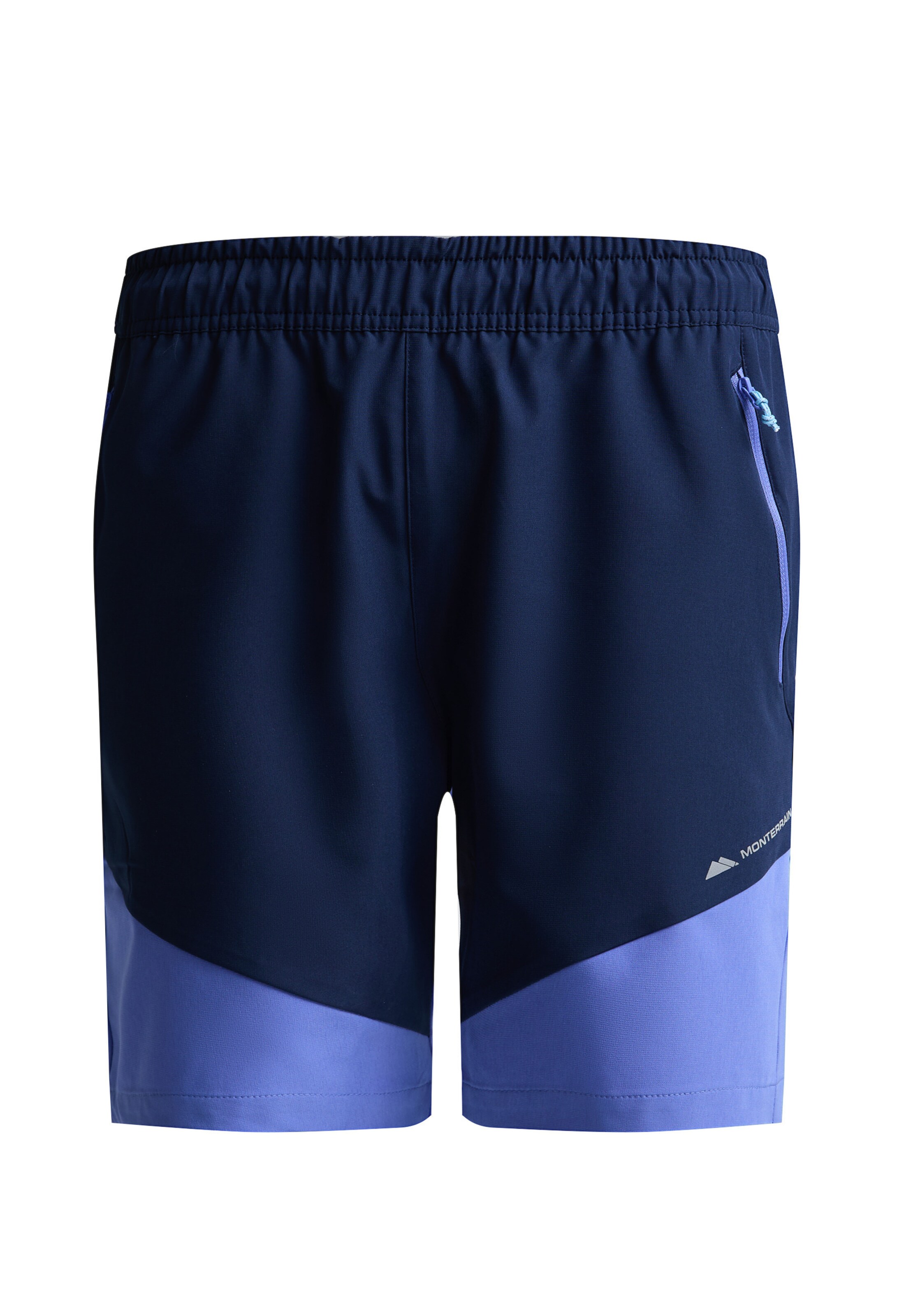 MONTERRAIN Regular Pants 'Vault' in Blue: front
